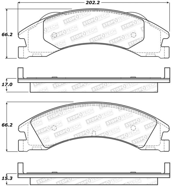 StopTech Street Brake Pads Discount