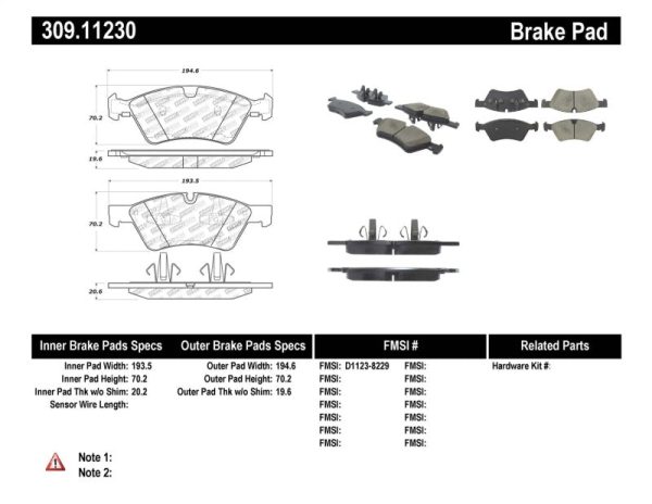 StopTech Performance Brake Pads For Discount