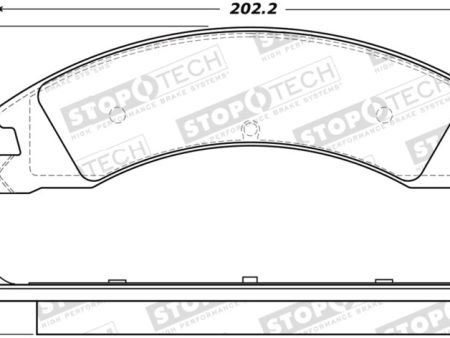 StopTech Street Brake Pads - Front Rear Cheap