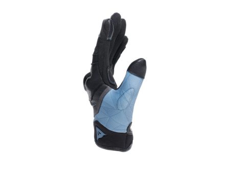 Dainese Ermex Gloves Womens Black Blue Mirage - XS For Cheap