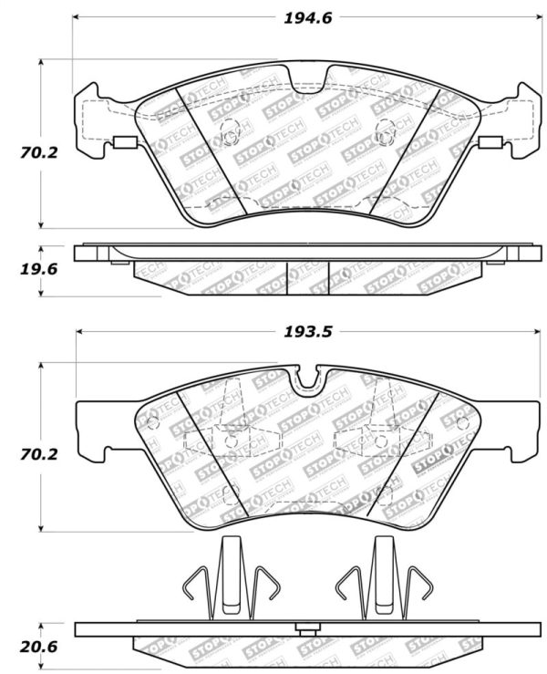 StopTech Performance Brake Pads For Discount