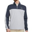 Puma Momentum Woven 1 4 Zip Pullover - Navy Blazer High Rise Hot on Sale