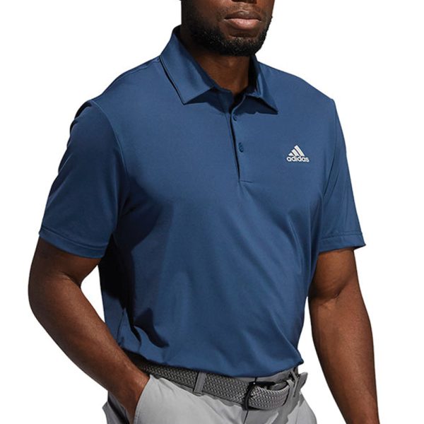 adidas Ultimate365 Solid Left Chest Polo Shirt - Crew Navy Cheap