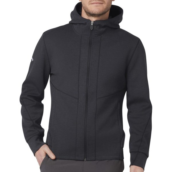 Callaway Aquapel Thermal Hoodie - Black Heather Fashion