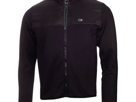 Calvin Klein Monte Full Zip Layering Jacket - Black Online