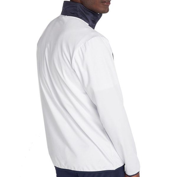 Calvin Klein Forest Lake Half Zip Jacket - White Online now