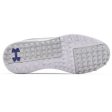 Under Armour Charged Breathe Spikeless Ladies Shoes - White Silver Supply