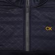 Calvin Klein Ramond Hybrid 1 4 Zip Pullover - Navy Sale