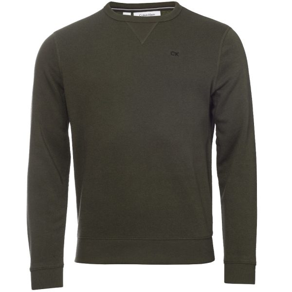 Calvin Klein Ohio Sweater - Olive Marl Sale