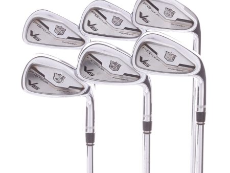 Wilson FG Tour v6 Steel Men s Right Hand Irons 5-PW Stiff - KBS Tour Online now