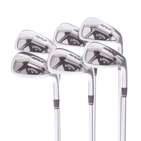 Callaway Apex 21 Steel Mens Right Hand Irons 5-PW Stiff - Project X LS 6.0 60G Online