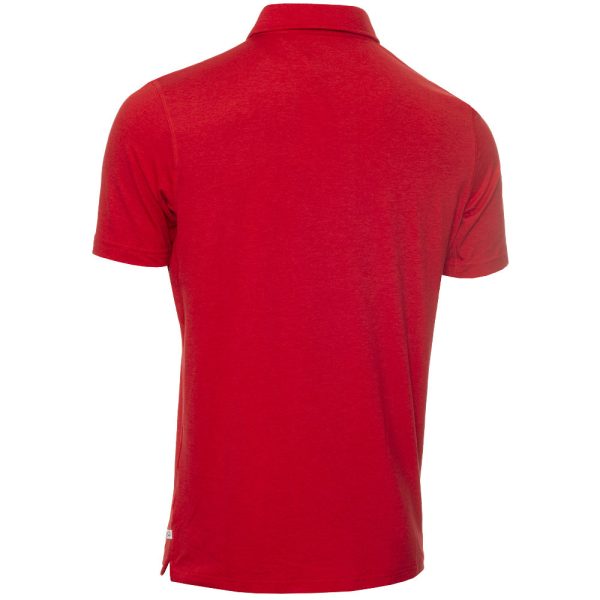 Calvin Klein Newport Polo Shirt - Power Red Marl For Cheap