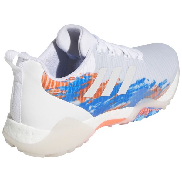 adidas CodeChaos Spikeless Waterproof Shoes - White Grey One Blue Rush Supply