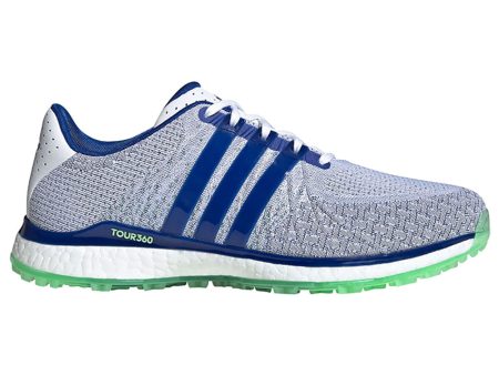 adidas Tour360 XT SL Textile Spikeless Shoes - White Team Royal Glory Mint Online Sale