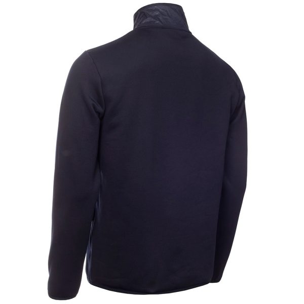 Calvin Klein Ramond Hybrid 1 4 Zip Pullover - Navy Sale