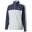 Puma Momentum Woven 1 4 Zip Pullover - Navy Blazer High Rise Hot on Sale