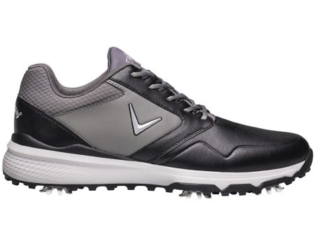 Callaway Chev LS Spiked Waterproof Shoes - Black Grey Sale