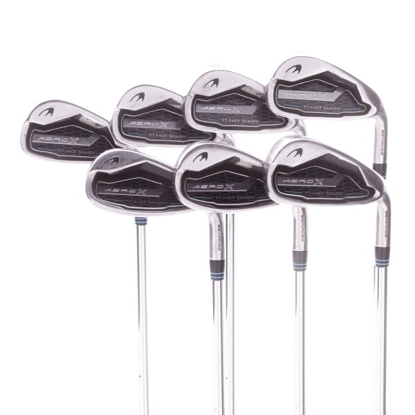 Aero X CT Face Steel Men s Right Hand Irons 5-SW Regular - KBS Tour 105 Online Hot Sale