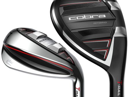 Cobra T-Rail Hybrid Irons - Graphite Online Sale