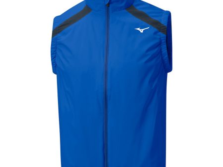 Mizuno Breath Thermo Move Tech Gilet - Blue Fashion