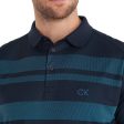 Calvin Klein Marina Polo Shirt - Navy Ocean Blue Online now