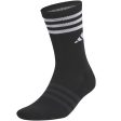 adidas Crew Socks (3 Pack) - Navy White Black Discount