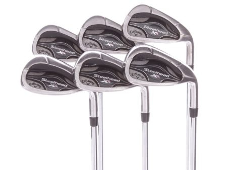 Callaway Steelhead XR 360 CF Steel Men s Right Hand Irons 6-AW Regular - KBS Tour V 90 Fashion