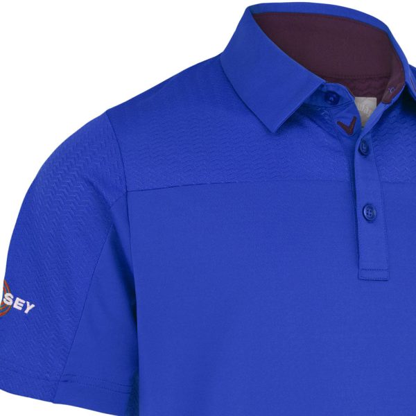 Callaway Odyssey Ventilated Polo Shirt - Magnetic Blue Fashion