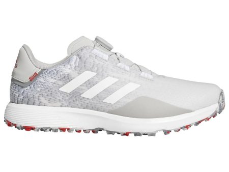 adidas S2G Waterproof Spikeless BOA Shoes - Grey Two White Grey Three Cheap