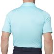 Callaway Swing Tech Solid Print Polo Shirt - Santorini Blue Hot on Sale