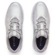 Under Armour Charged Breathe Spikeless Ladies Shoes - White Silver Supply