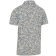 Callaway Artificial Nature Print Polo Shirt - Black Lichen For Sale