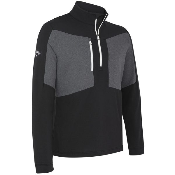 Callaway Aquapel 1 2 Zip Pullover Sweater - Caviar Bright White Online