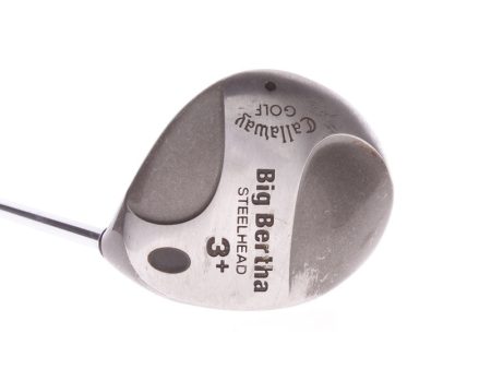 Callaway Big Bertha Steelhead Steel Men s Right Hand Fairway 3+ Wood 13 Degree Regular - Memphis 10 98 For Discount