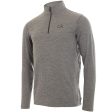 Calvin Klein Newport 1 2 Zip Pullover - Silver For Discount