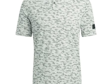 adidas Go-To Camo Polo Shirt - Shadow Green Linen Green on Sale