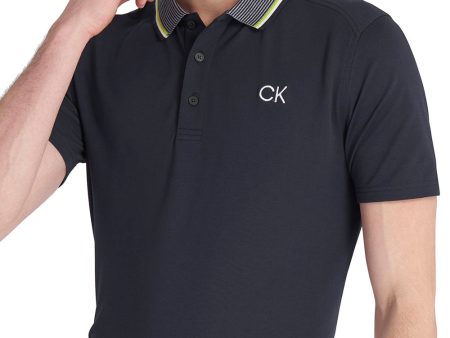 Calvin Klein Monterey Polo Shirt  - Navy Discount