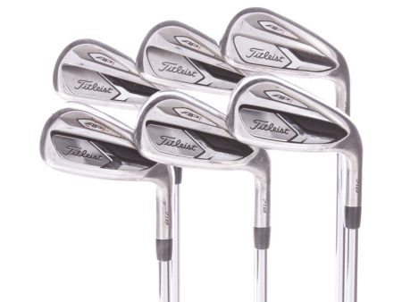 Titleist AP1 718 Steel Mens Right Hand Irons 5-PW Regular - True Temper AMT Black on Sale