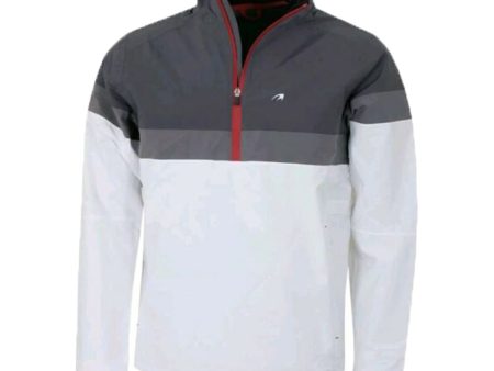 Benross Hydro Pro 1 4 Zip Waterproof Jacket - White Supply