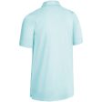 Callaway Swing Tech Solid Print Polo Shirt - Santorini Blue Hot on Sale