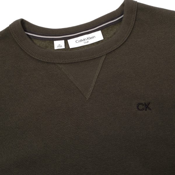 Calvin Klein Ohio Sweater - Olive Marl Sale