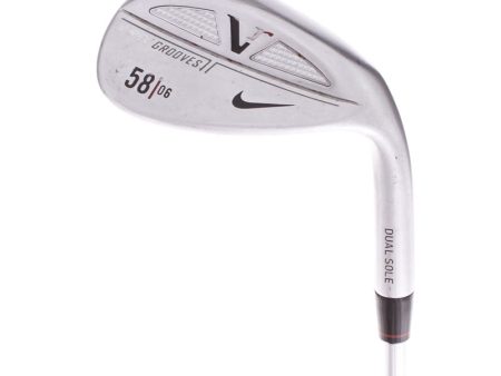 Nike VR V-Rev Steel Mens Right Hand Lob Wedge 58 Degree 6 Bounce Stiff - Dynamic Gold S400 Online Hot Sale