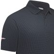 Callaway Gingham Print Polo Shirt - Caviar Sale