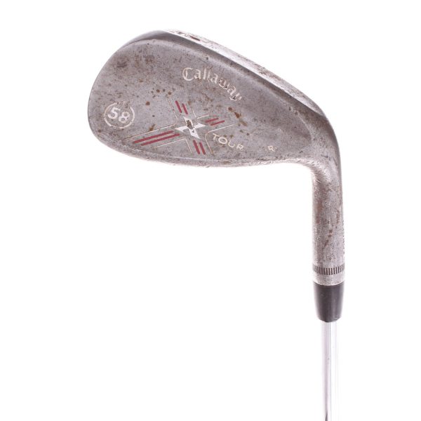 Callaway X TOUR Steel Men s Right Hand Lob Wedge 58 Degree 11 Bounce Wedge Flex - Project X Flighted on Sale