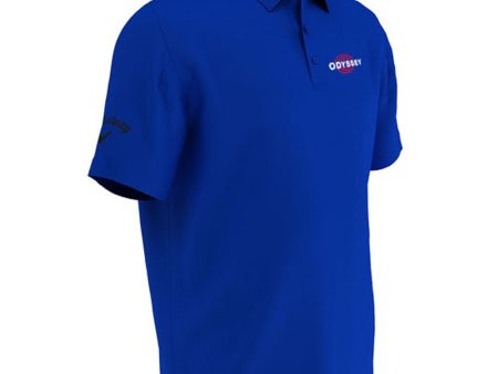 Callaway Odyssey Tournament Opti-Dry Polo Shirt - Magnetic Blue Supply