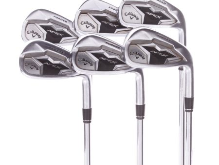 Callaway Apex CF 19 Steel Men s Right Hand Irons 6-PW+AW Regular - True Temper Elevate 95 For Cheap