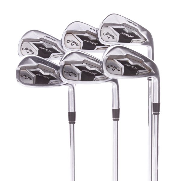 Callaway Apex CF 19 Steel Men s Right Hand Irons 6-PW+AW Regular - True Temper Elevate 95 For Cheap