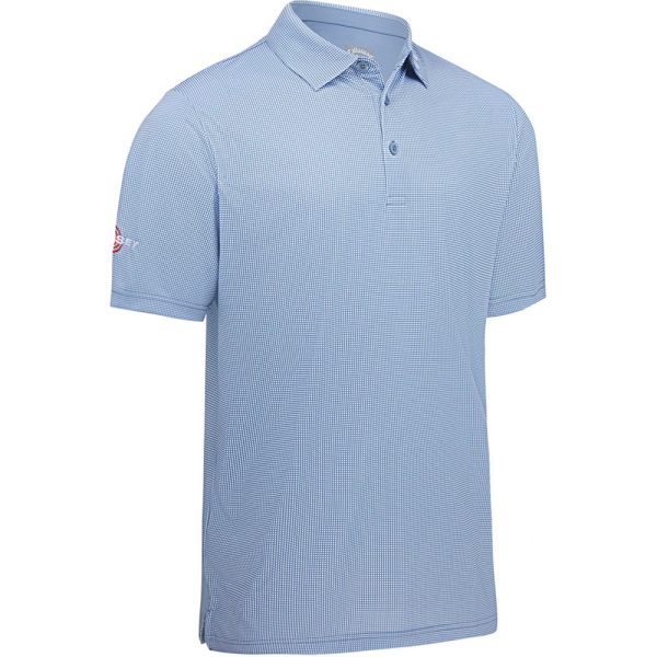 Callaway Gingham Print Polo Shirt - Infinity Online