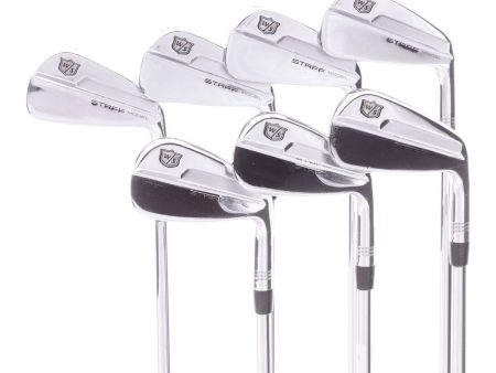 Wilson Model Blades Men s Right Hand Steel Irons 4-PW Stiff - Dynamic Gold Fashion