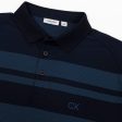 Calvin Klein Marina Polo Shirt - Navy Ocean Blue Online now